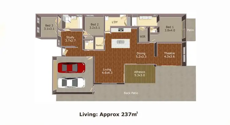 Floorplan of Homely house listing, 17 Anesbury Street, Doolandella QLD 4077