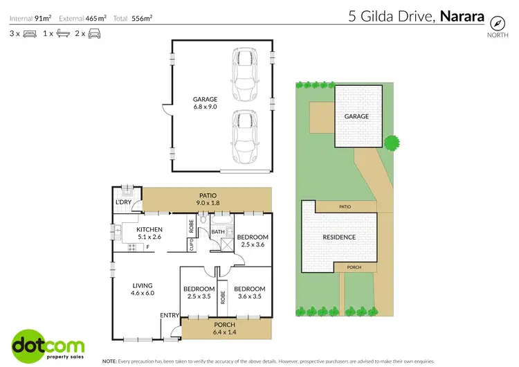 Floorplan of Homely house listing, 5 Gilda Drive, Narara NSW 2250