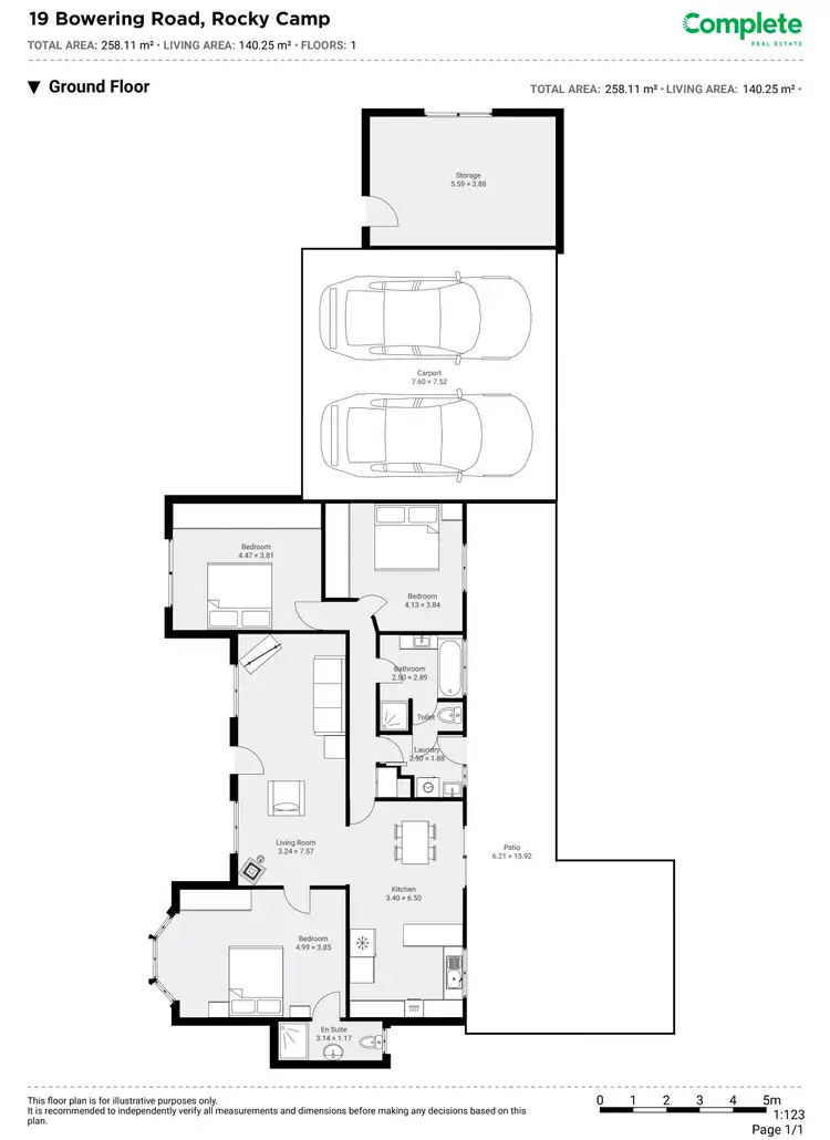 Floorplan of Homely rural property listing, 19 BOWERING ROAD, Rocky Camp SA 5280
