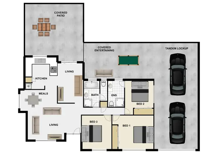 Floorplan of Homely house listing, 16 Solferino St, Durack QLD 4077
