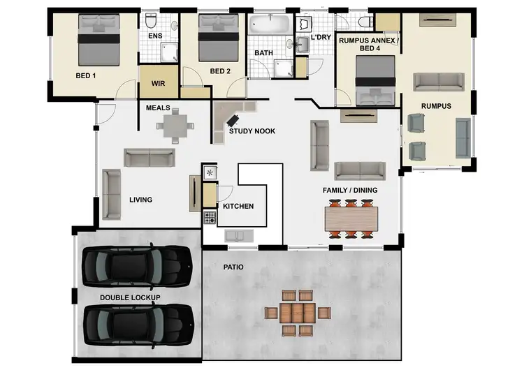 Floorplan of Homely house listing, 42 Wallaroo Way, Doolandella QLD 4077