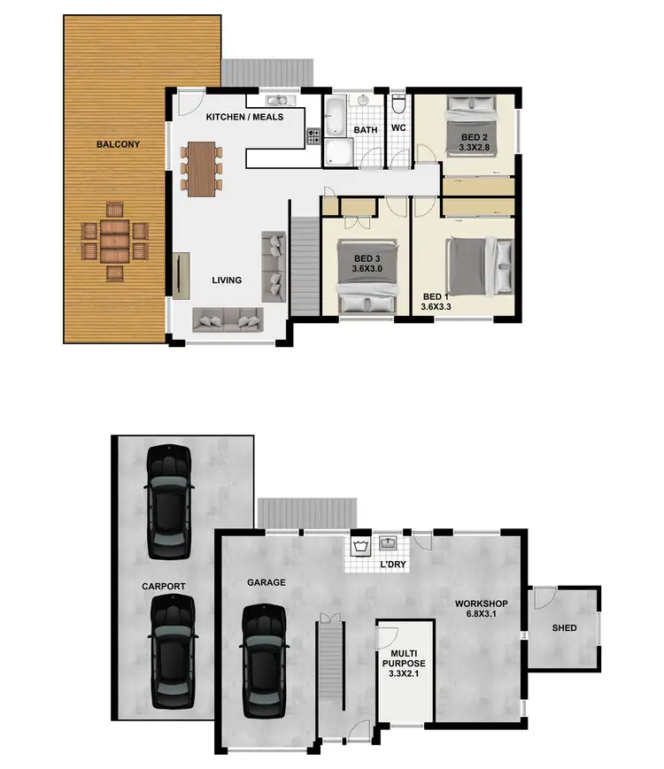Floorplan of Homely house listing, 2 Hanley Way, Goodna QLD 4300