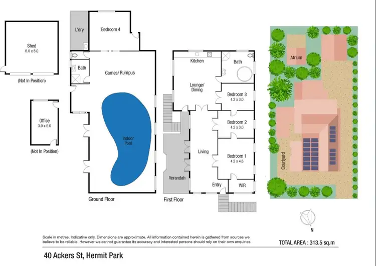 Floorplan of Homely house listing, 40 Ackers Street, Hermit Park QLD 4812