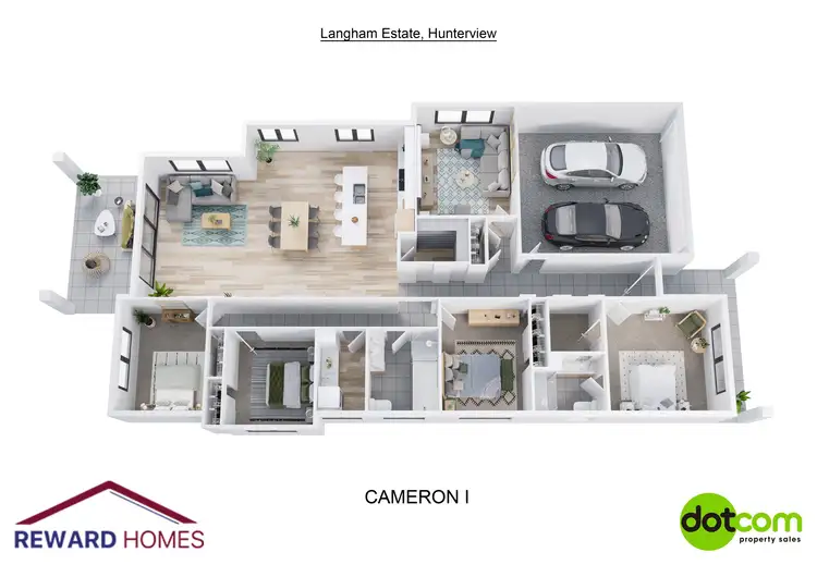 Floorplan of Homely house listing, Lot 111/133 Pioneer Road, Hunterview NSW 2330