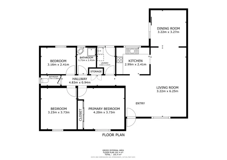 Floorplan of Homely house listing, 2 McKay Court, Tallangatta VIC 3700