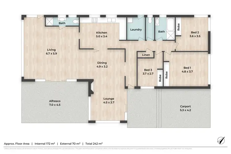 Floorplan of Homely house listing, 12 Aberfeldy Street, Kenmore QLD 4069
