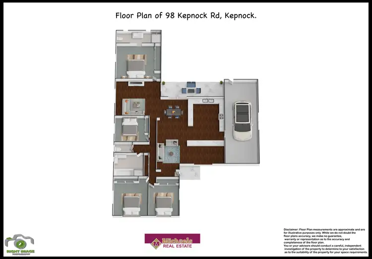 Floorplan of Homely house listing, 98 Kepnock Road, Kepnock QLD 4670