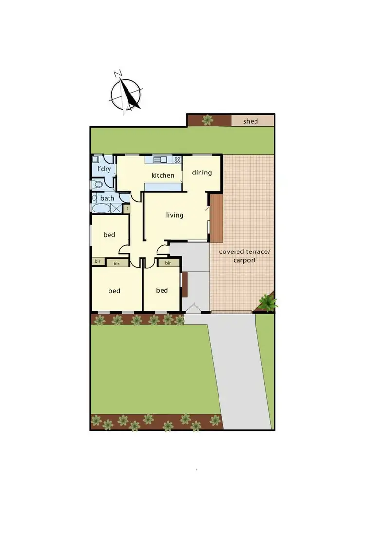 Floorplan of Homely house listing, 130 Princes Highway, Hallam VIC 3803