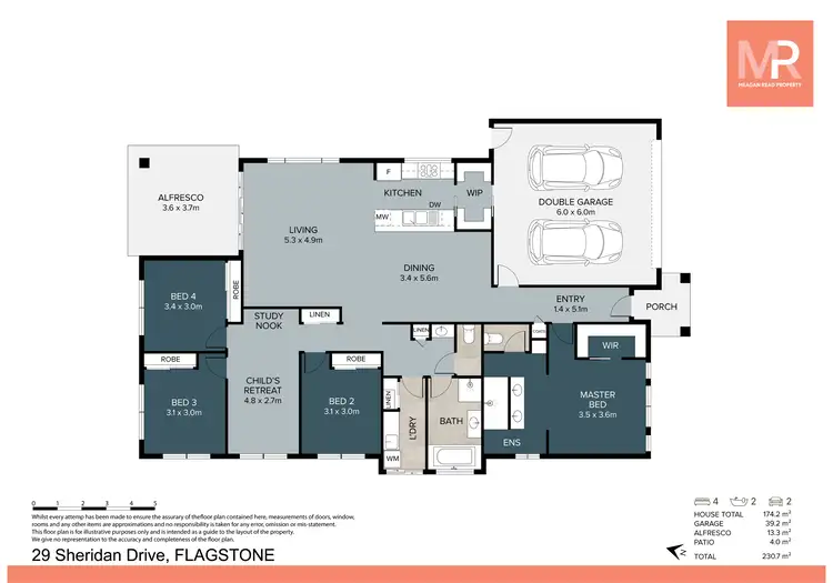 Floorplan of Homely house listing, 29 Sheridan Drive, Flagstone QLD 4280