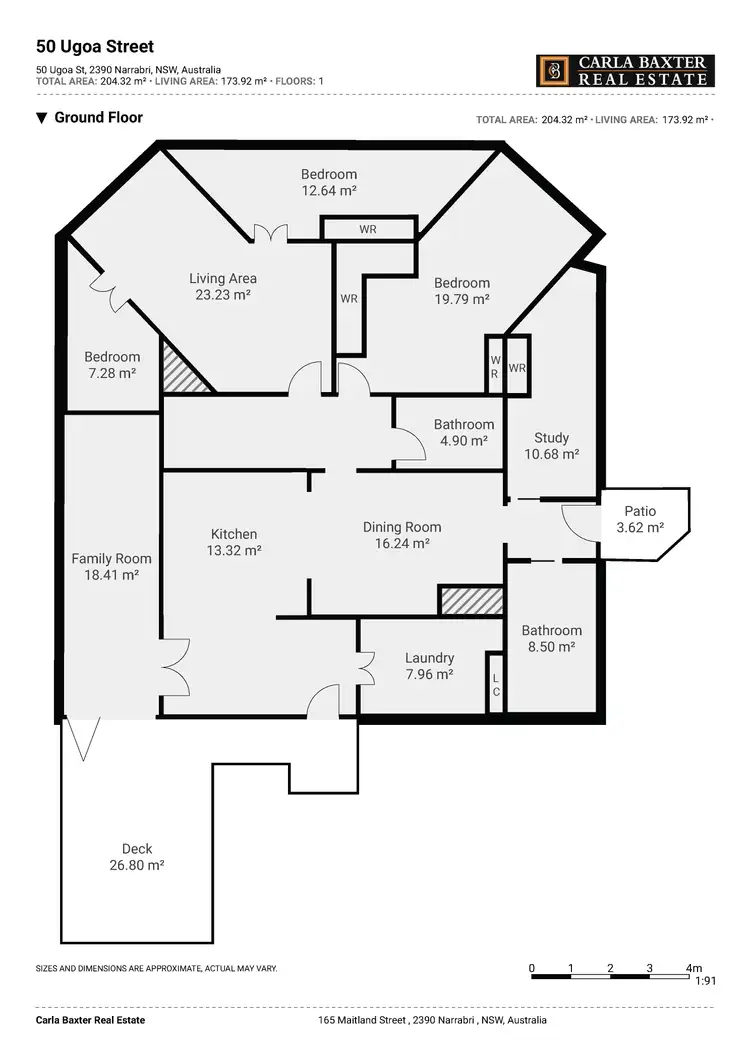 Floorplan of Homely house listing, 50 Ugoa Street, Narrabri NSW 2390