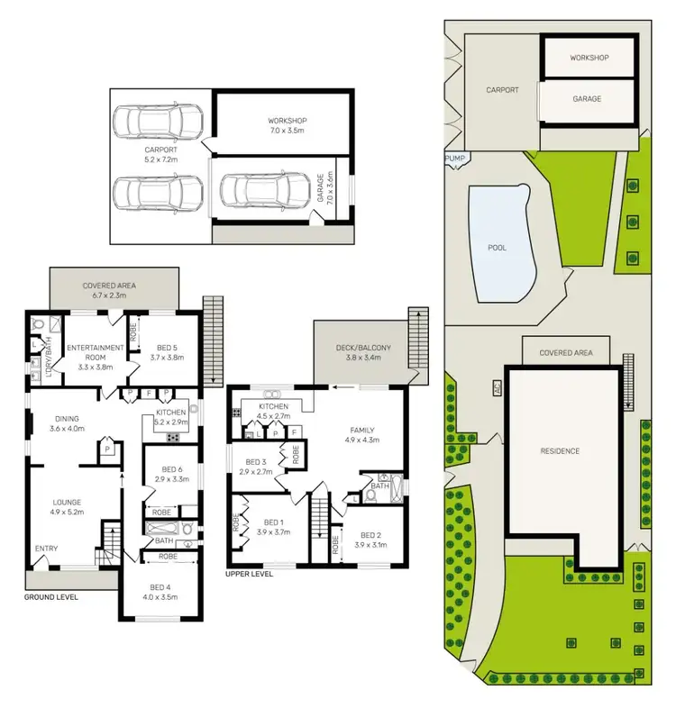 Floorplan of Homely house listing, 33 Beale Street, Georges Hall NSW 2198