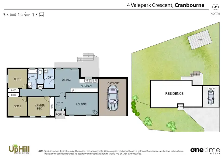 Floorplan of Homely house listing, 4 Valepark Crescent, Cranbourne VIC 3977