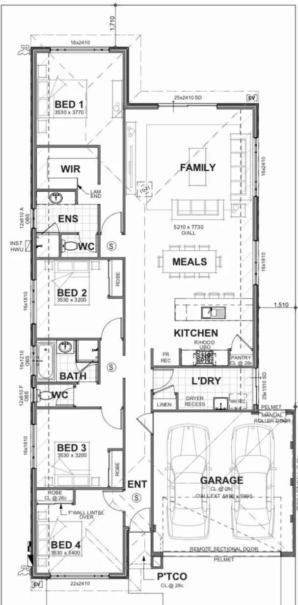 Floorplan of Homely house listing, 19 Andalusian Avenue, Darling Downs WA 6122
