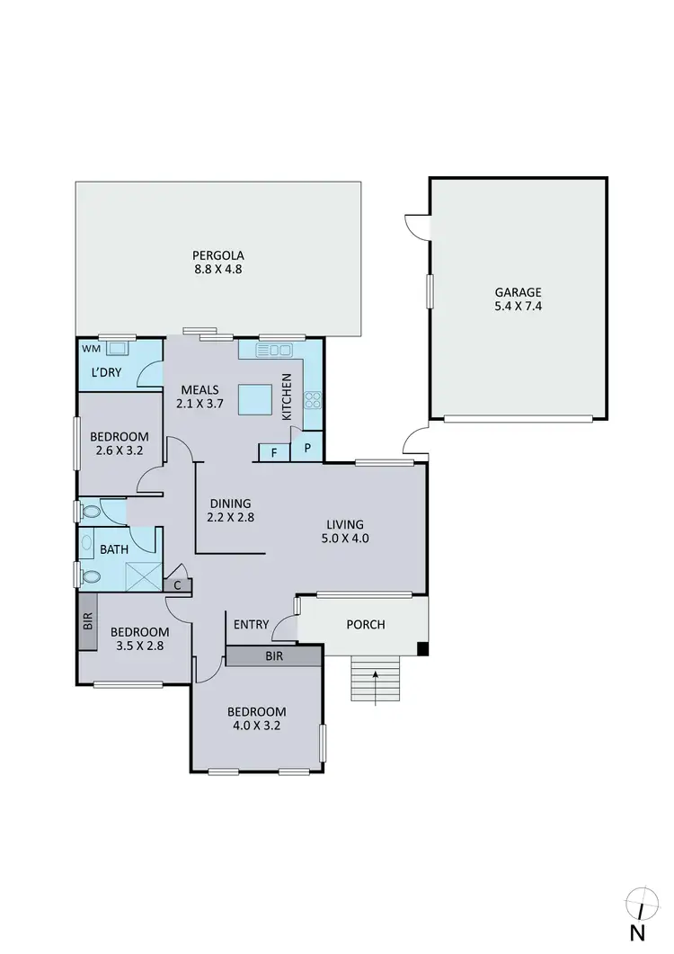 Floorplan of Homely house listing, 21 Ponto Court, Endeavour Hills VIC 3802