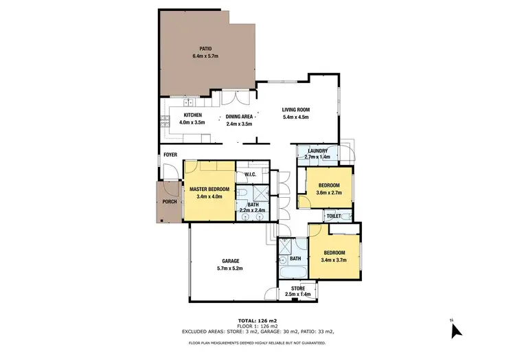 Floorplan of Homely house listing, 2/34 Longmuir Road, Watsonia VIC 3087