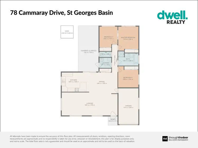 Floorplan of Homely house listing, 78 CAMMARAY DRIVE, St Georges Basin NSW 2540