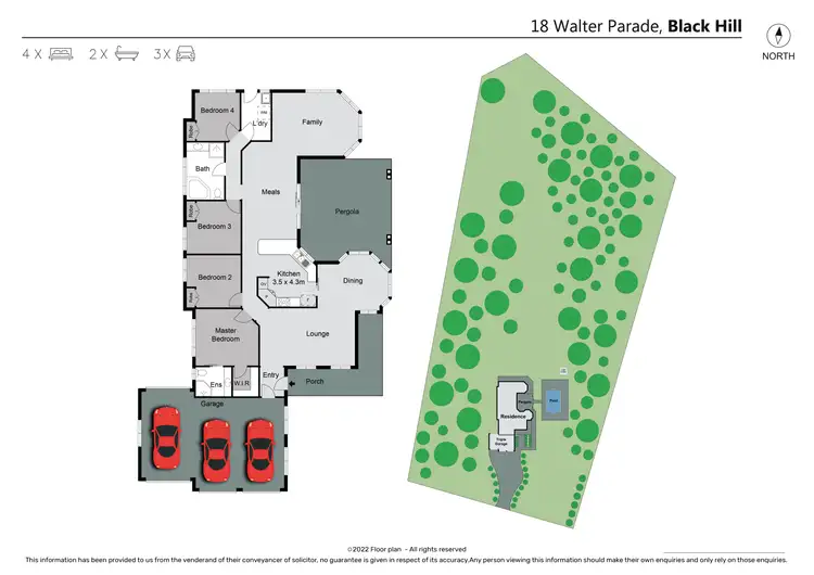 Floorplan of Homely house listing, 18 Walter Parade, Black Hill NSW 2322