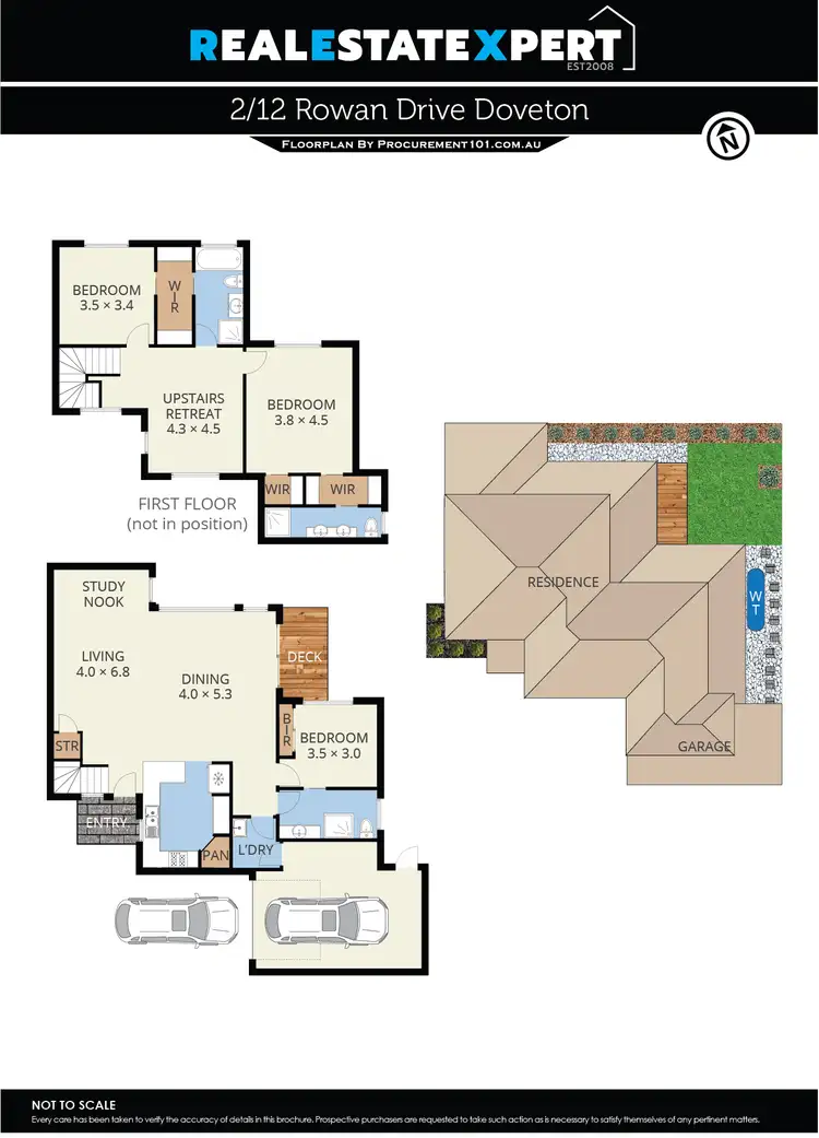 Floorplan of Homely house listing, 2/12 Rowan Drive, Doveton VIC 3177