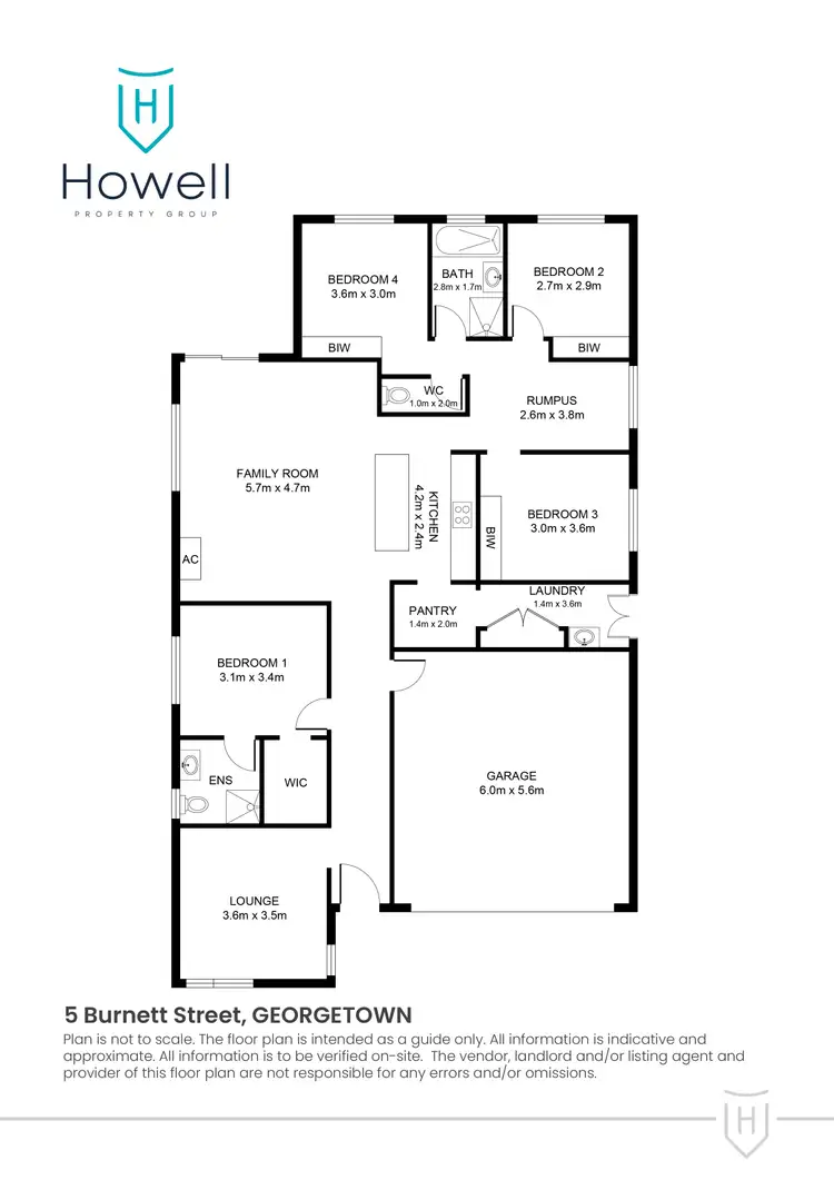 Floorplan of Homely house listing, 5 Burnett Street, George Town TAS 7253