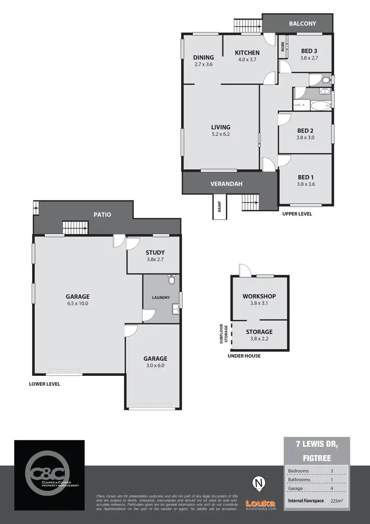 Floorplan of Homely house listing, 7 Lewis Drive, Figtree NSW 2525
