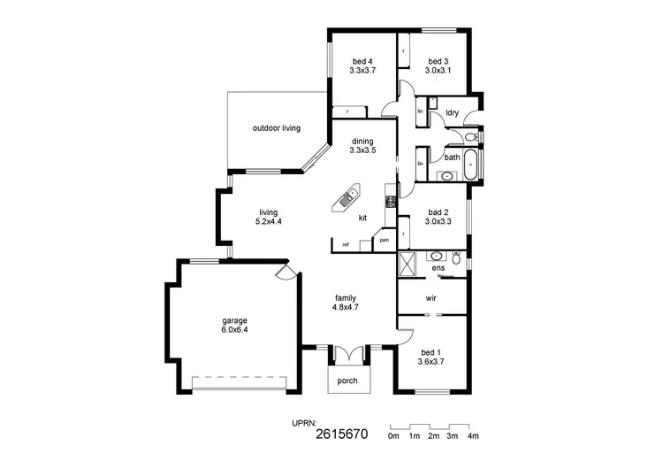 Floorplan of Homely house listing, Address available on request
