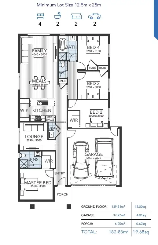 Floorplan of Homely house listing, Lot 5xx Banksia Estate, Armstrong Creek VIC 3217