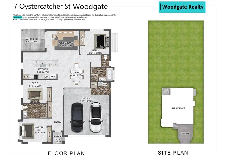Floorplan of Homely house listing, 7 Oystercatcher St woodgate, Woodgate QLD 4660