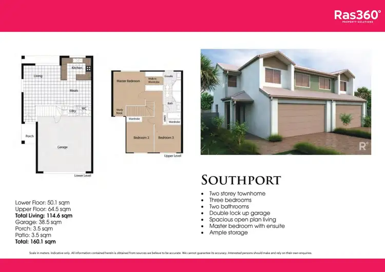 Floorplan of Homely townhouse listing, 16/26 Yaun Street, Coomera QLD 4209