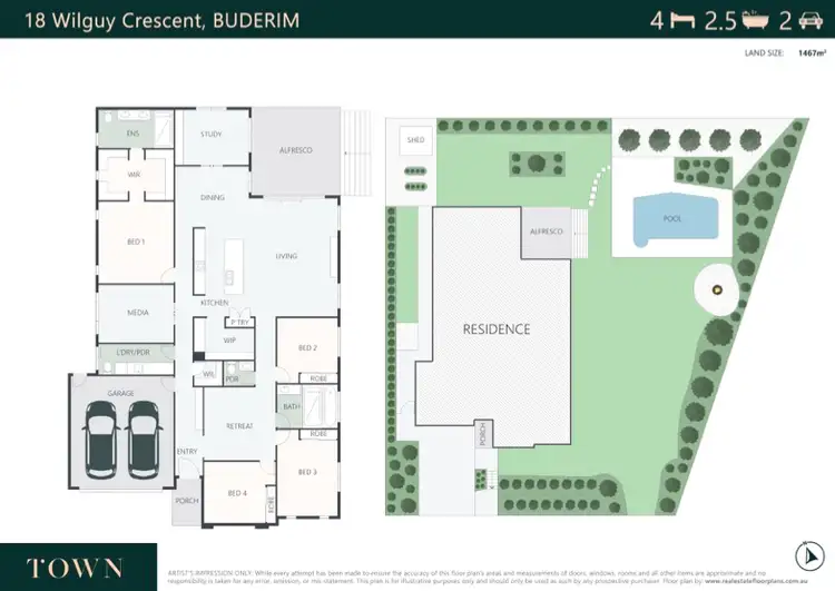 Floorplan of Homely house listing, 18 Wilguy Crescent, Buderim QLD 4556