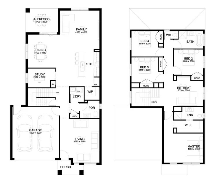 Floorplan of Homely house listing, 2905 Cornsilk Drive, Clyde VIC 3978