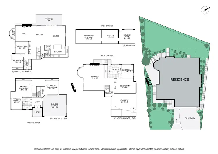 Floorplan of Homely house listing, 8 Tiffany Court, Keilor VIC 3036