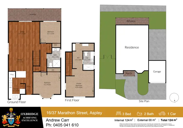 Floorplan of Homely townhouse listing, 37 Marathon Street, Aspley QLD 4034