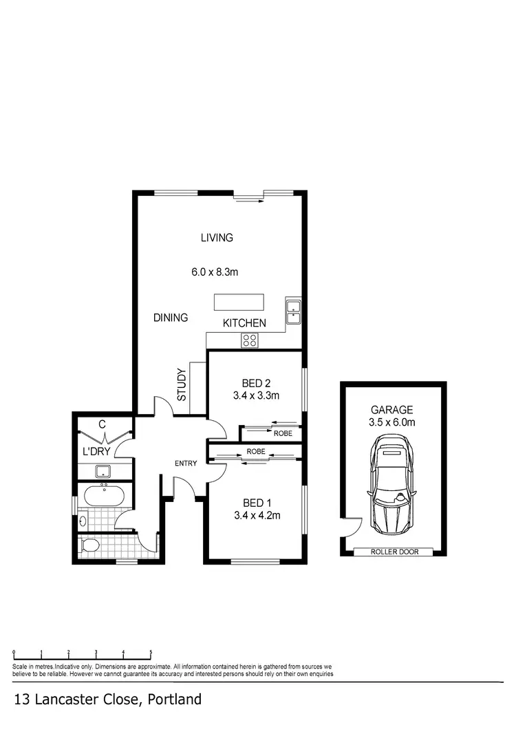 Floorplan of Homely house listing, 13 Lancaster Close, Portland VIC 3305