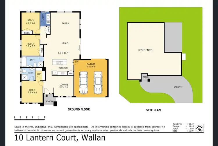 Floorplan of Homely house listing, 10 Lantern Court, Wallan VIC 3756