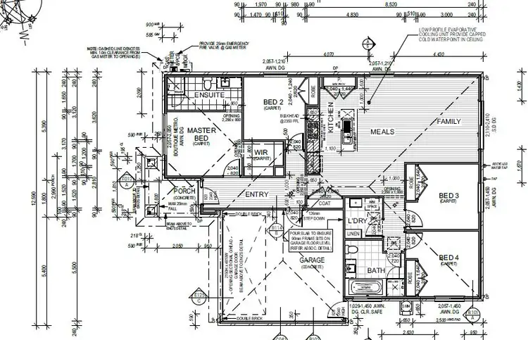 Floorplan of Homely house listing, 48B Artemis Drive, Cranbourne East VIC 3977