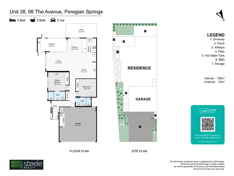 Floorplan of Homely house listing, 38/66 The Avenue, Peregian Springs QLD 4573