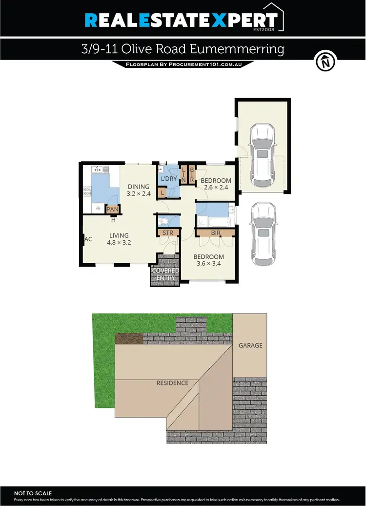 Floorplan of Homely unit listing, 3/9-11 Olive Road, Eumemmerring VIC 3177
