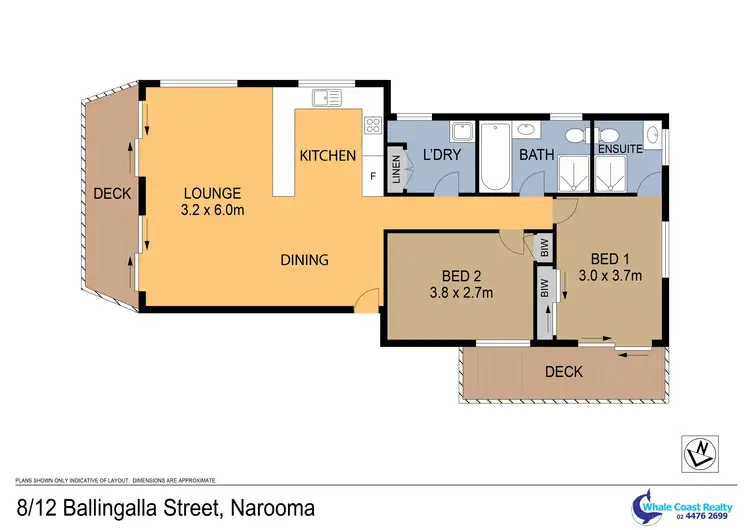 Floorplan of Homely apartment listing, Address available on request