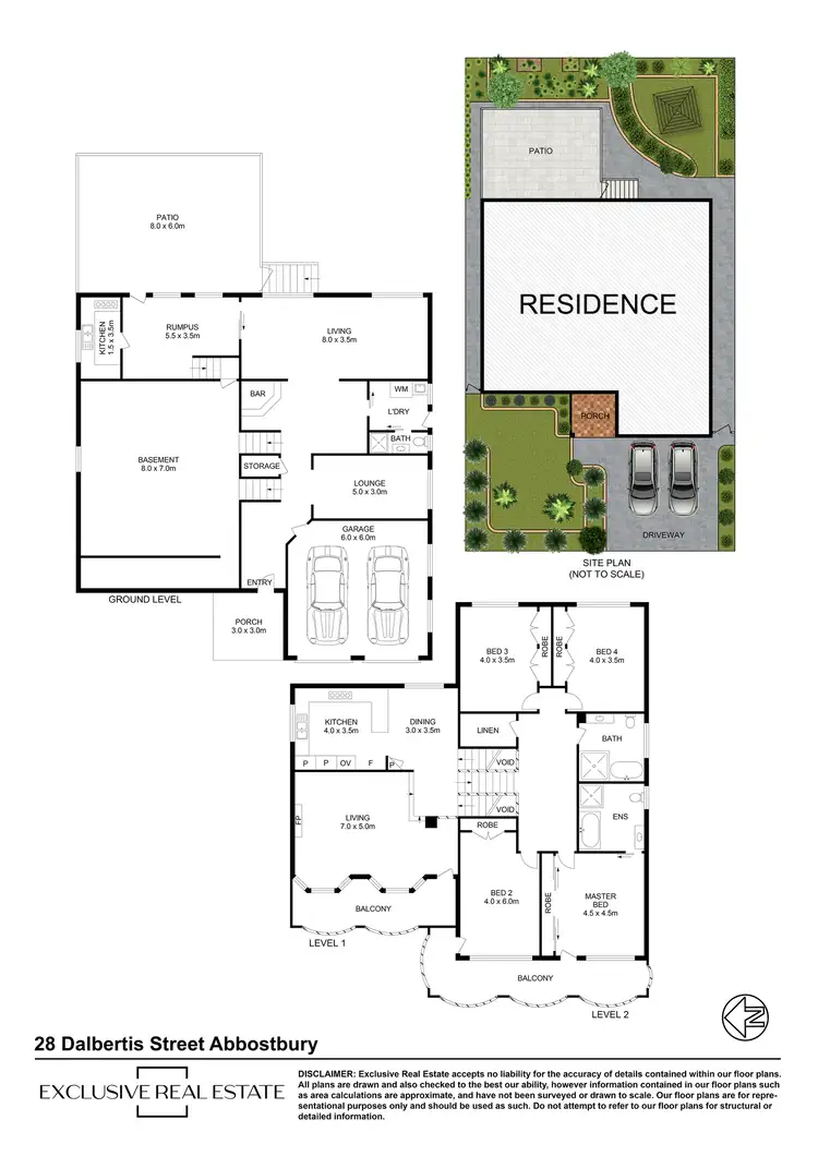 Floorplan of Homely house listing, 28 Dalbertis Street, Abbotsbury NSW 2176