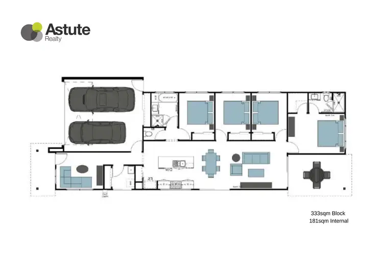 Floorplan of Homely house listing, 40 Mark Dillon Circuit, Spring Mountain QLD 4300