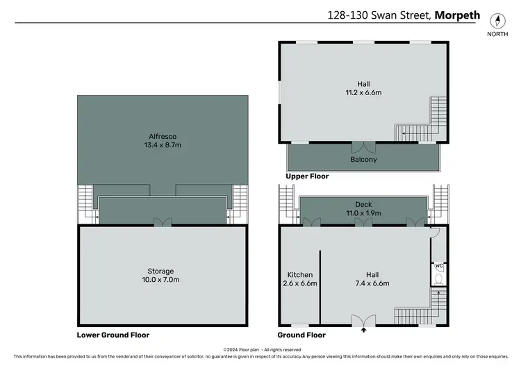 Floorplan of Homely terrace listing, 128-130 Swan Street, Morpeth NSW 2321