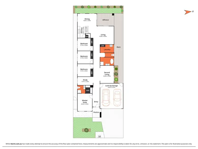 Floorplan of Homely house listing, 22 Portrush Loop, Armstrong Creek VIC 3217