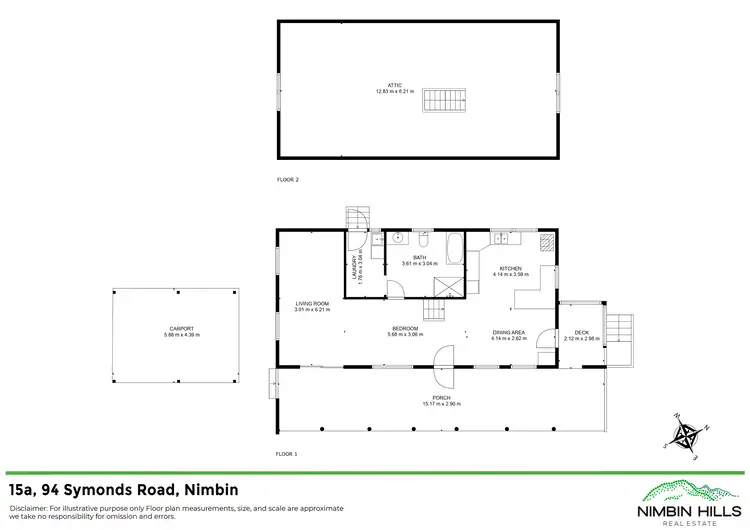 Floorplan of Homely house listing, 15a / 94 Symonds Road, Blue Knob NSW 2480