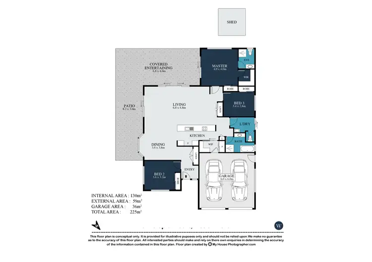 Floorplan of Homely house listing, 3 Intrepid Court, Beachmere QLD 4510