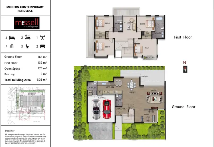 Floorplan of Homely townhouse listing, Address available on request