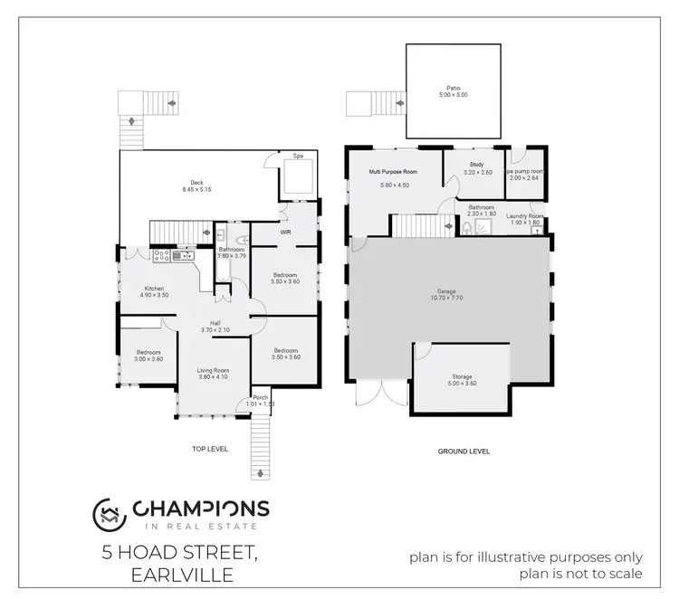 Floorplan of Homely house listing, 5 Hoad Street, Earlville QLD 4870