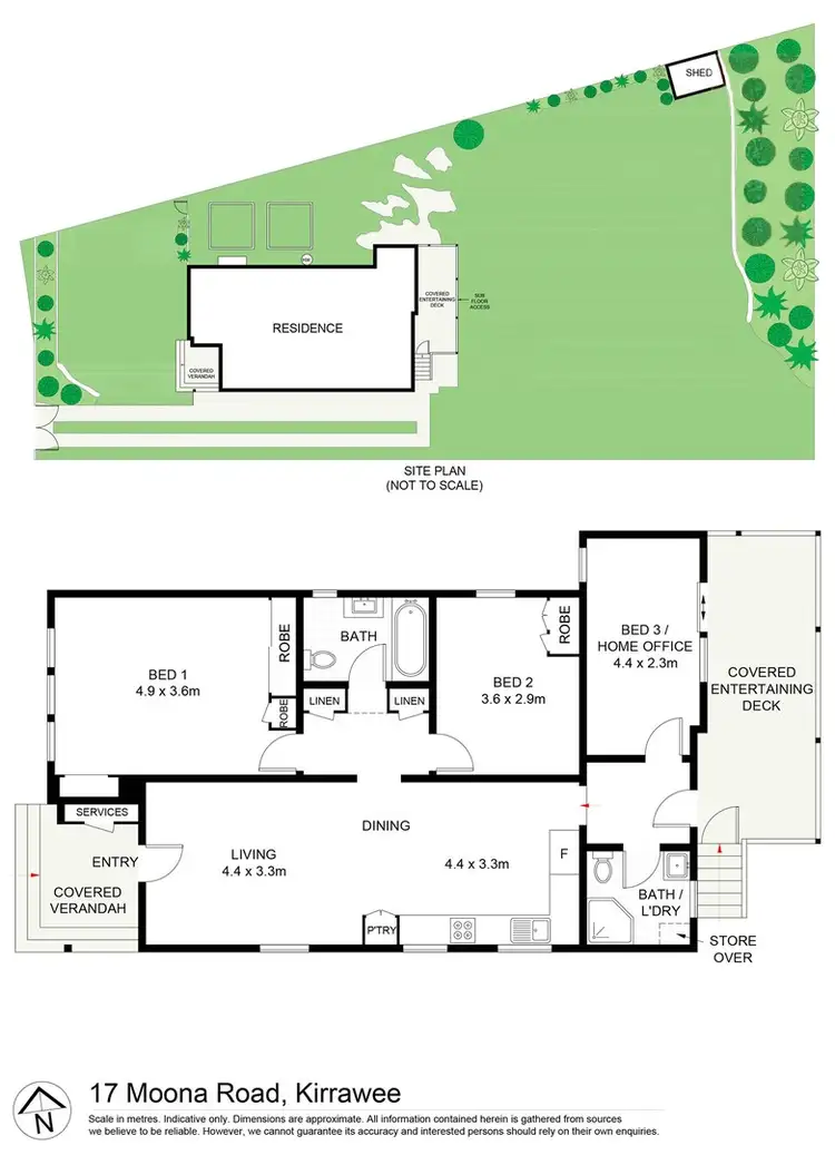 Floorplan of Homely house listing, 17 Moona Road, Kirrawee NSW 2232
