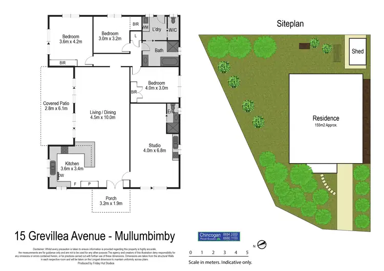 Floorplan of Homely house listing, 15 Grevillea Avenue, Mullumbimby NSW 2482