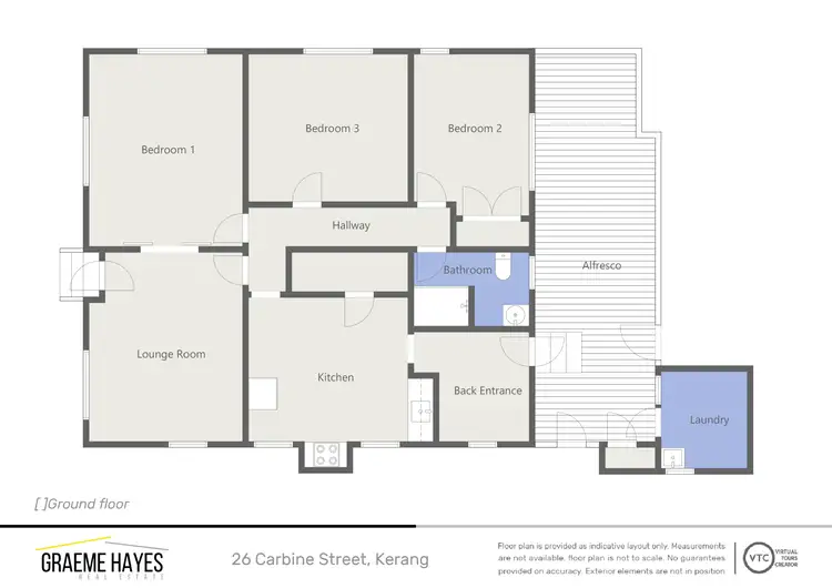 Floorplan of Homely house listing, 26 Carbine Street, Kerang VIC 3579