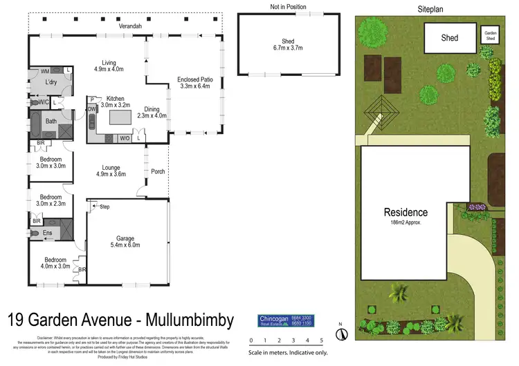 Floorplan of Homely house listing, 19 Garden Avenue, Mullumbimby NSW 2482